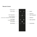 Mexlite Staande lamp LUNA-ARC 2-vlams IP20, zwart dimbaar
