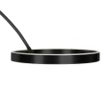Mexlite Staande lamp LUNA-ARC 2-vlams IP20, zwart dimbaar