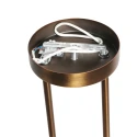 Steinhauer pendant luminaire ANTHEA 3 flames E27 IP20, bronze dimmable