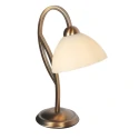 Steinhauer table lamp ANTHEA 1 flame E27 IP20, bronze dimmable
