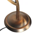 Steinhauer table lamp ANTHEA 1 flame E27 IP20, bronze dimmable