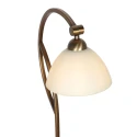 Steinhauer floor lamp ANTHEA 1 flame E27 IP20, bronze dimmable