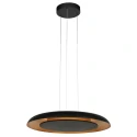 Steinhauer Pendelarmatuur GOLDEN VEIL 2-vlams IP20, zwart dimbaar