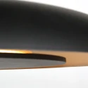 Steinhauer Pendelarmatuur GOLDEN VEIL 2-vlams IP20, zwart dimbaar