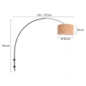 Steinhauer wall luminaire SPARKLED LIGHT E27 IP20, dimmable