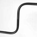 Steinhauer Staande lamp BLOEBA 1-vlams E27 IP20, zwart dimbaar