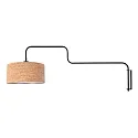 Steinhauer wall luminaire BLOEBA E27 IP20, dimmable