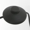 Steinhauer floor lamp PRESTIGE CHIC 1 flame E27 IP20, black dimmable