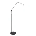 Steinhauer floor lamp PRESTIGE CHIC 1 flame E27 IP20, black dimmable