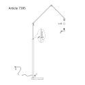 Steinhauer floor lamp PRESTIGE CHIC 1 flame E27 IP20, black dimmable