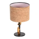 anne light & home table lamp ANIMAUX 1 flame E27 IP20, black dimmable