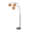 Steinhauer Staande lamp SPARKLED LIGHT E27 IP20, dimbaar