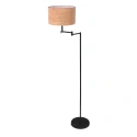 Mexlite floor lamp BELLA 1 flame E27 IP20, black dimmable