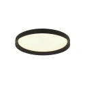Steinhauer ceiling luminaire FLADY 2 flames IP20, black dimmable