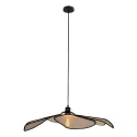 anne light & home Pendelarmatuur LUMAFLORA 1-vlams E27 IP20, zwart dimbaar