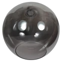 Mexlite ceiling luminaire SFERIO 1 flame E27 IP20, black dimmable
