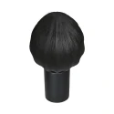 Mexlite table lamp SILURA 1 flame E27 IP20, black dimmable