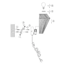 anne light & home Wandarmatuur ROPEX 1-vlams E27 IP20, zwart dimbaar