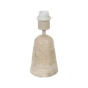 anne light & home table lamp TRAVINO 1 flame, without shade E27 IP20, stone dimmable