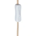 anne light & home table lamp TRAVINO 1 flame, without shade E27 IP20, stone dimmable