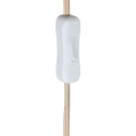 anne light & home table lamp TRAVINO 1 flame, without shade E27 IP20, stone dimmable