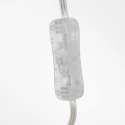 Steinhauer wall luminaire VELA LINO 1 flame E27 IP20, steel dimmable