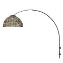Steinhauer Wandarmatuur NOX LIGHT 1-vlams E27 IP20, zwart dimbaar