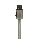 Mexlite table lamp NOOR 1 flame E27 IP20, steel dimmable