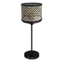 Mexlite table lamp NOOR 1 flame E27 IP20, black dimmable