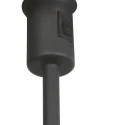 Mexlite Tafelarmatuur NOOR 1-vlams E27 IP20, zwart dimbaar