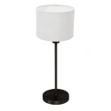 Mexlite table lamp NOOR 1 flame E27 IP20, black dimmable