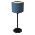 Mexlite table lamp NOOR 1 flame E27 IP20, black dimmable