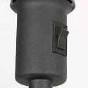 Mexlite Staande lamp NOOR E27 IP20, dimbaar