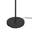 Mexlite Staande lamp NOOR 1-vlams E27 IP20, zwart dimbaar