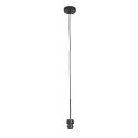 Steinhauer pendant luminaire BREEZA BEACH 1 flame E27 IP20, black dimmable