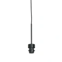 Steinhauer pendant luminaire BREEZA BEACH 1 flame E27 IP20, black dimmable