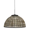 Steinhauer Pendelarmatuur NOX LIGHT 1-vlams E27 IP20, zwart dimbaar