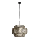 Pendelarmatuur NOX LIGHT 1-vlams E27 IP20, zwart dimbaar