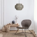 Steinhauer Pendelarmatuur NOX LIGHT 1-vlams E27 IP20, zwart dimbaar