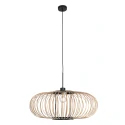 pendant luminaire SILVA 1 flame E27 IP20, black dimmable