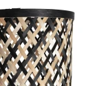 Mexlite ceiling luminaire SUMBA 2 flames E14 IP20, black dimmable