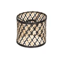 Mexlite ceiling luminaire SUMBA 2 flames E14 IP20, black dimmable