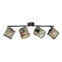 Mexlite Plafondarmatuur SUMBA E14 IP20, dimbaar