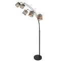 floor lamp SUMBA 5 flames E14 IP20, black dimmable