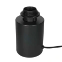 Steinhauer Tafelarmatuur NOX LIGHT 1-vlams E27 IP20, zwart dimbaar