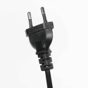 anne light & home table lamp SILVA 1 flame E27 IP20, black dimmable