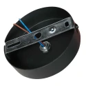 anne light & home ceiling luminaire SILVA 1 flame E27 IP20, black dimmable