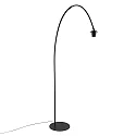 anne light & home Staande lamp CURVE E27 IP20, dimbaar