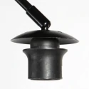 anne light & home Booglamp CURVE 1-vlams E27 IP20, zwart dimbaar