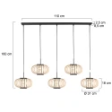 anne light & home pendant luminaire SILVA E27 IP20, dimmable